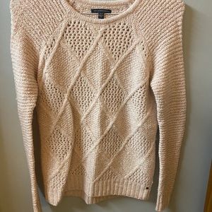 American eagle outfitters light pink sweater